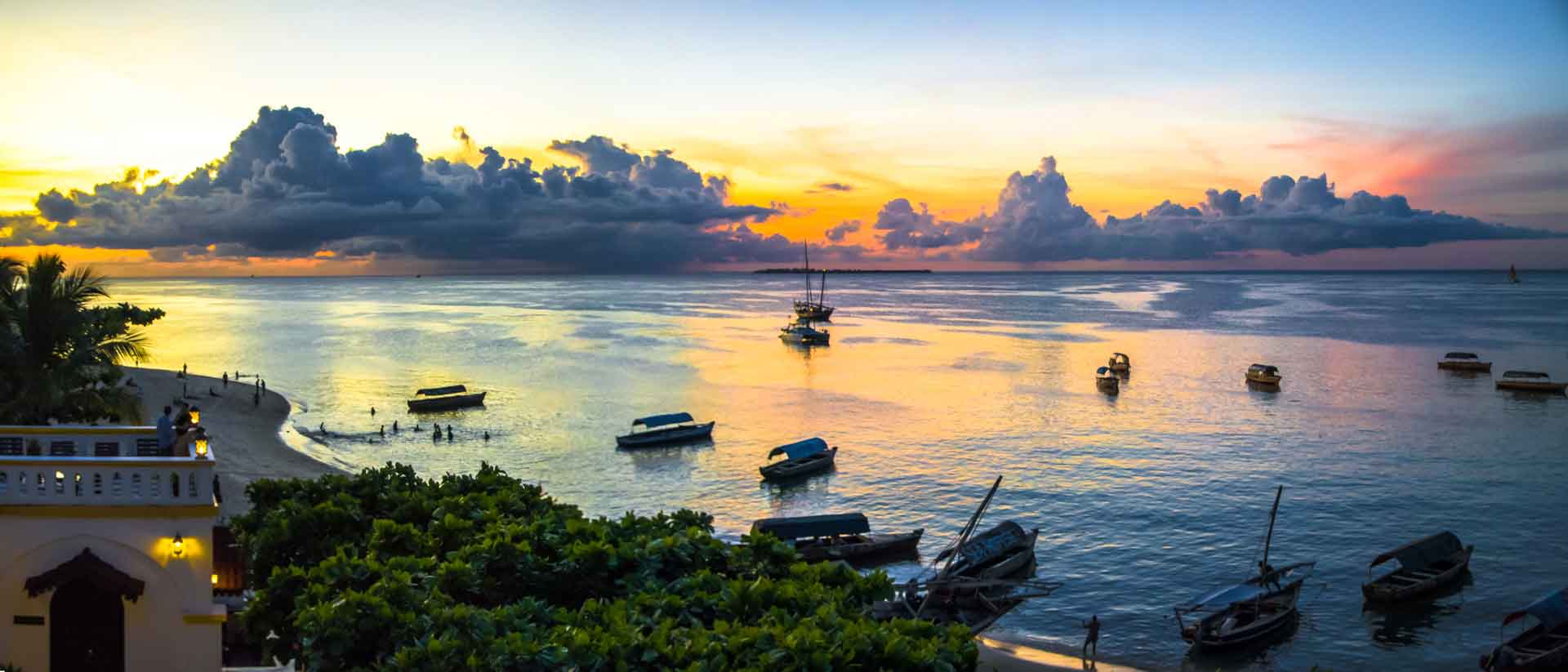 Stone Town, the sea